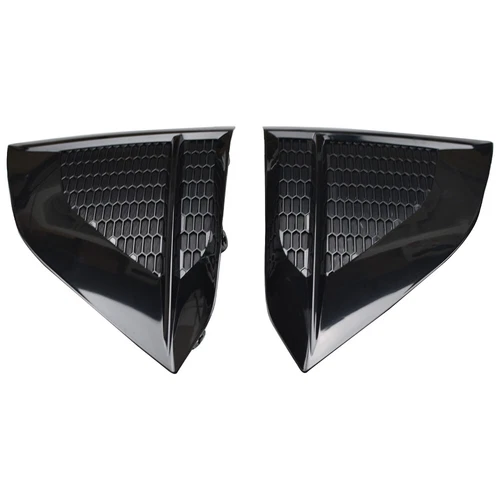 Pair For 2023 2024 Nissan Altima Front Bumper Fog Light Covers Black Bezel LH+RH - Afbeelding 5 van 17