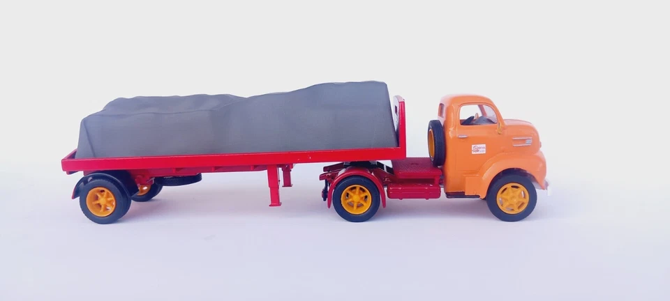 Camión de carga Ford COE 1948 1948 impreso en 3D escala 1/50 O hecho a mano kitbash personalizado Foto 3 de 4