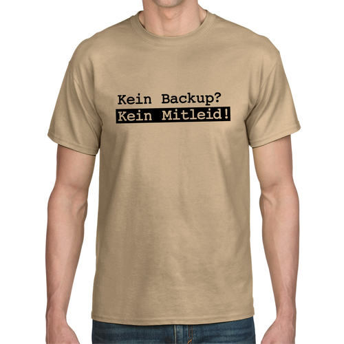 KEIN BACKUP? KEIN MITLEID! Geek Nerd IT Admin Gamer Computer PC Spaß Fun T-Shirt - Bild 3 von 8