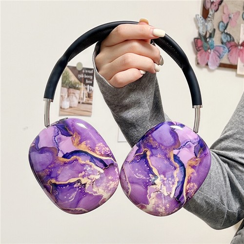 Marble Grain Protective Case Anti-Scratch Cover for Apple AirPods Max Headphone - Picture 12 of 18