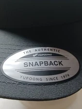 The Authentic Yupoong Snapback Classics Cap Mid Gray NWT OSFM