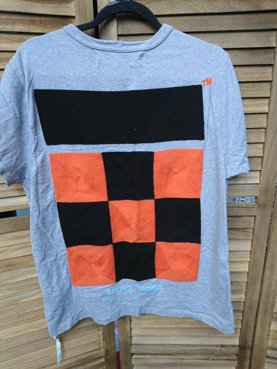 Orange off white tee cheap
