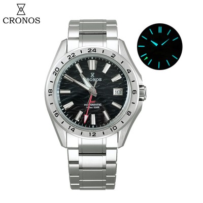 CRONOS GSオマージュ l6029m GMT NH34 美品