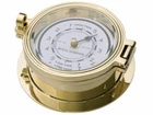 TIDE CLOCK, ROYAL MARINER 116m CAST POLISHED BRASS, USA QUARTZ MOVEMENT, #C622D