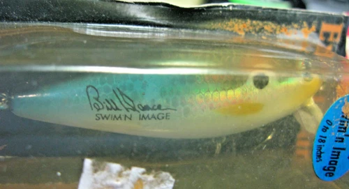 Vntge Excalibur "Swim'n Image" Lure by Bill Dance, 3", in Package(rough)-NIP