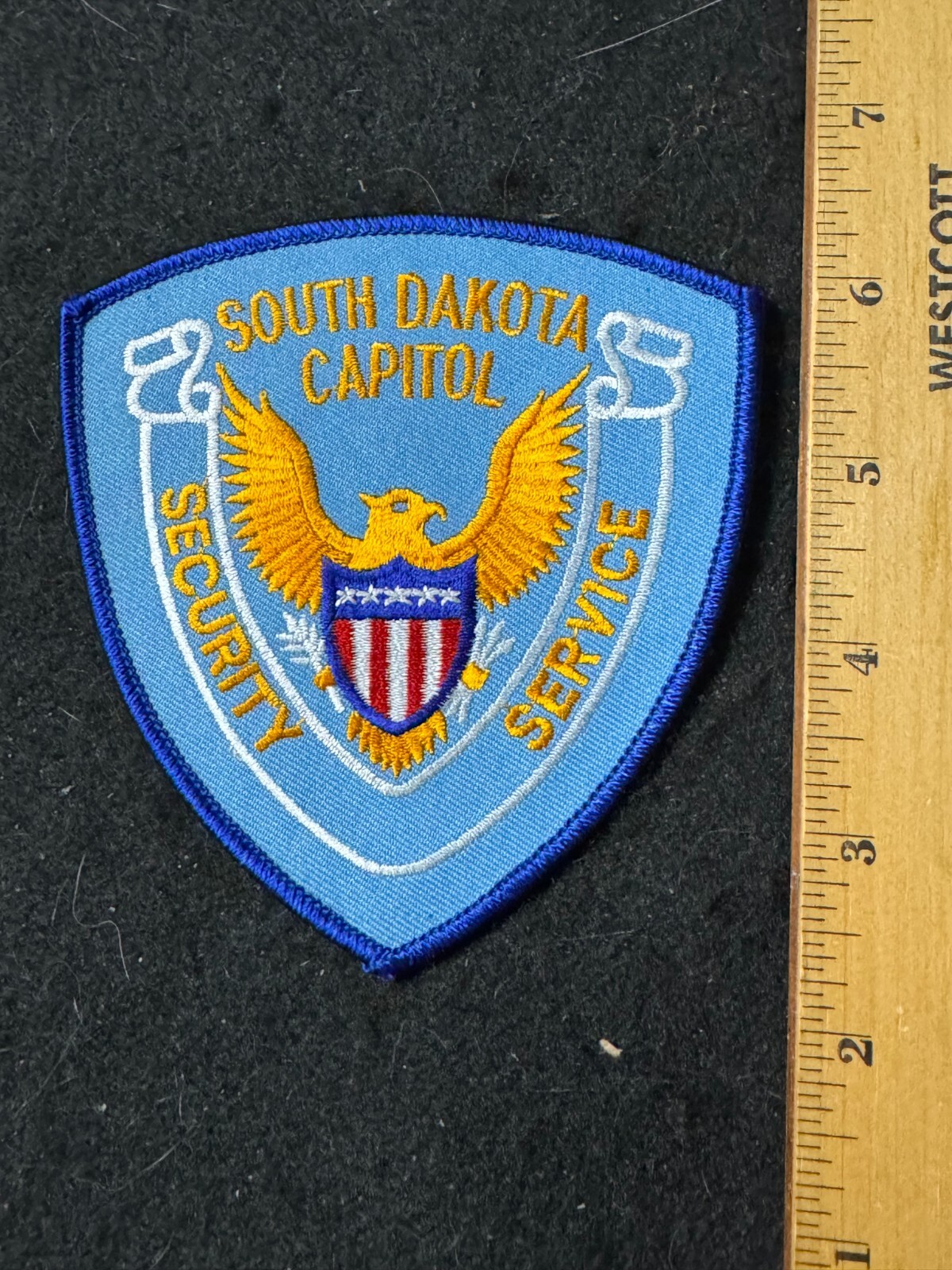 South Dakota State Capitol Building Capital Police patch eBay