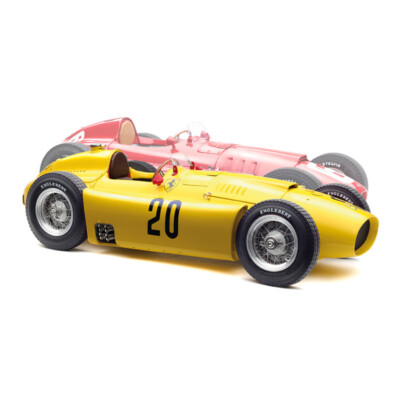 1:18 Scale CMC BUNDLE Ferrari D50 (yellow) #20 and Lancia D50 (red