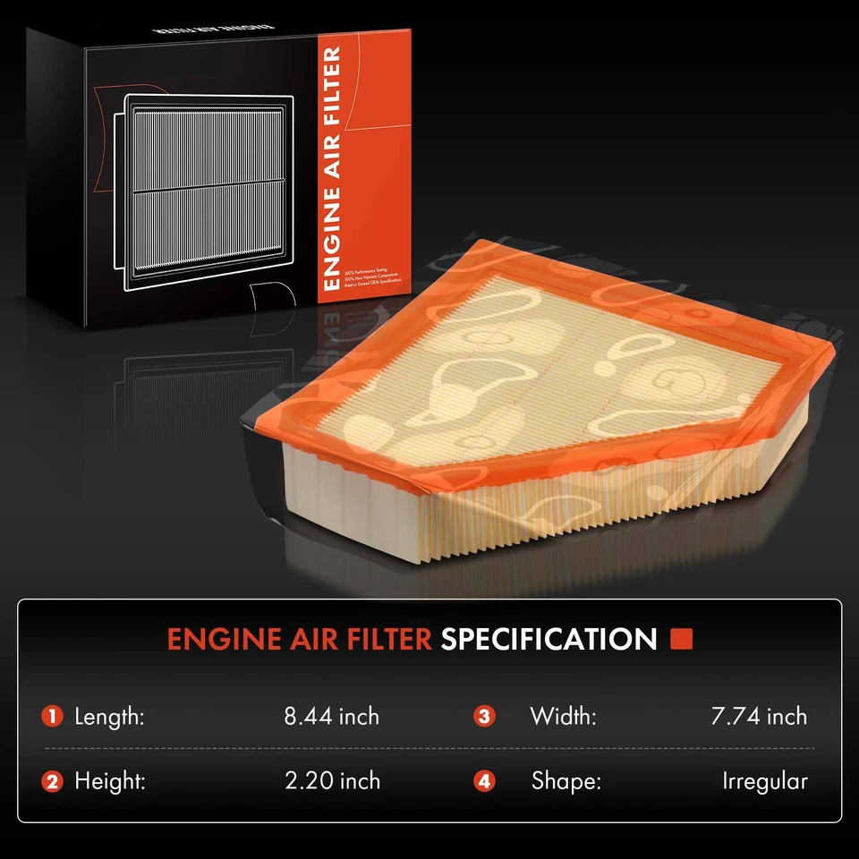 Caja de filtro de filtro de aire del motor con filtro de aire para Ford Focus 2008-2011 L4 2,0 L Foto 3 de 4