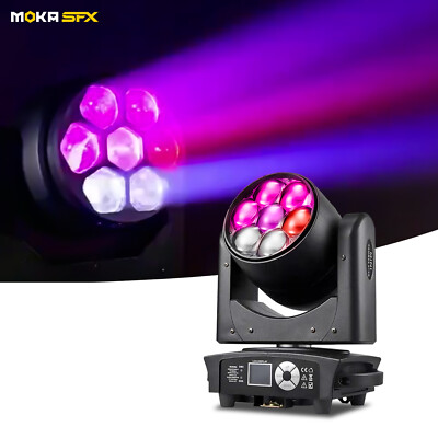 7x40W LED Bee-Eye Beweglicher Kopf mit Zoom-Waschlicht RGBW und Pixel-Control
