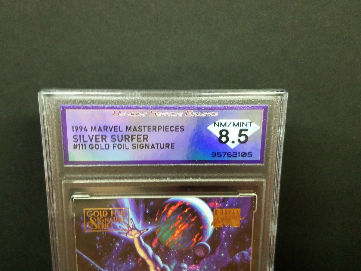 1994 Marvel Masterpieces #111 Silver Surfer - Gold Foil