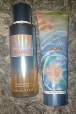 VS Bare Vanilla Splash body mist  lotion set BRAND NEW