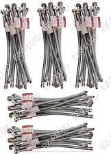 Plumbing Lot 50 pcs 1/2"FIP X 3/8"Comp X 20" SS Faucet Supply Connector/Lines