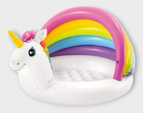 Intex Unicorn Baby Pool, 50in x 40in x 27in, for Ages 1-3 - Picture 2 of 4