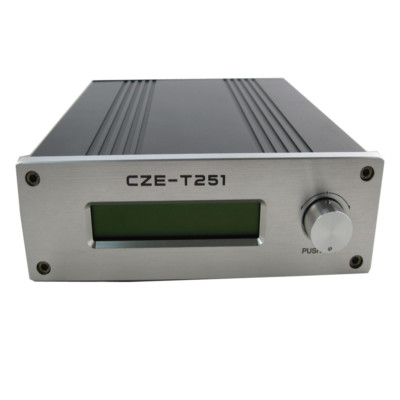 25W FM Transmitter – CZE-T251 Professional Stereo Broadcast Radio With Adjustable Power (0-25W)