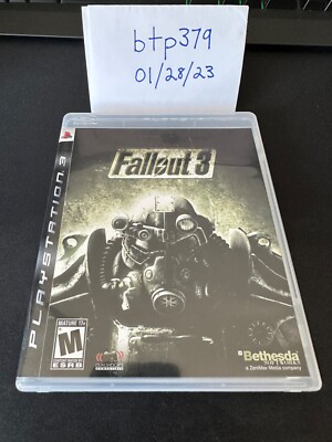 Fallout 3 (Sony PlayStation 3, 2008) - CIB, Tested