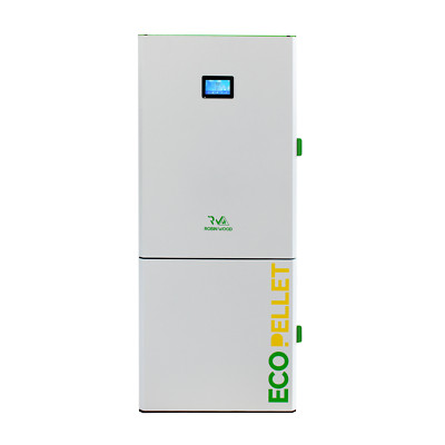 Automatic Robin Wood EcoPellet Pellet Boiler - Pellet Heating 49 kW Heating