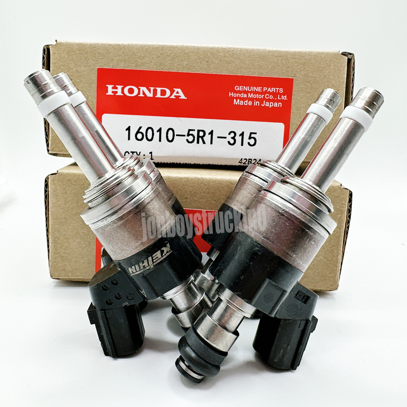 4 Genuine OEM Fuel Injectors 160105R1315 For Honda 1520 Fit 1316