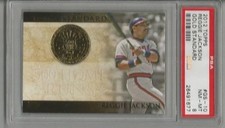 2012 Topps Reggie Jackson Gold Standard PSA 8