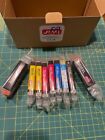 9 Canon Printer Cartridges (7) Mix Pgi 251Xl Blk/C/M/Y Ink + (2) Blk 250Xl