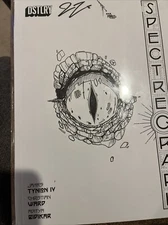 Spectregraph #1 Cover G Blank Variant DSTLRY   Signed James Tynion Sketch Cover
