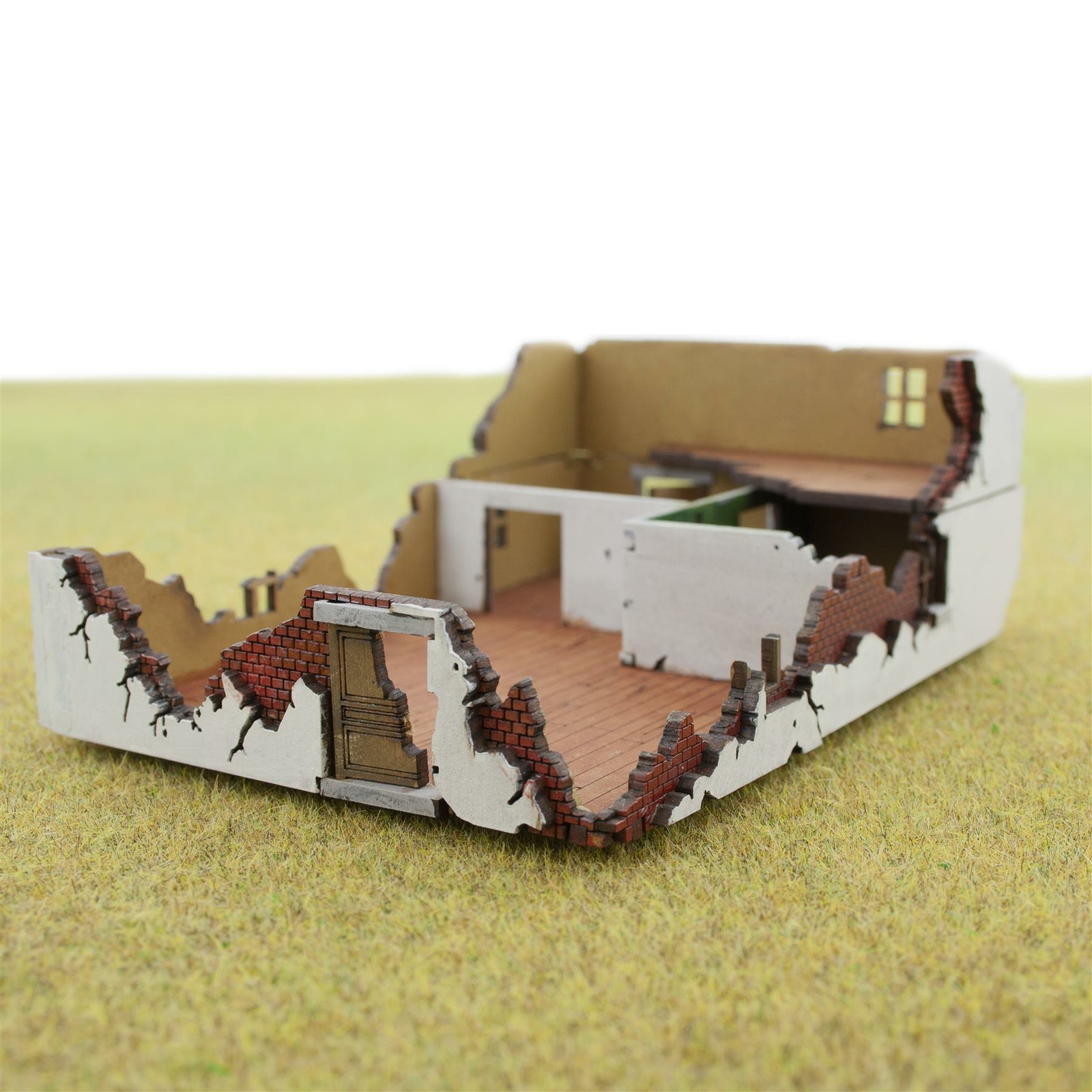 WWG World at War Casa Distrutta 1 Scala 15mm - Wargame Terrain Figure