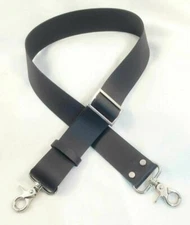 1.5" Quality Leather Adjustable Convertible Slide Cross Body Bag Strap  3 Colors