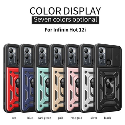 For Tecno Spark 9 10 Pro Camon G10 G20 Magnetic Ring Holder Luxury Case Cover