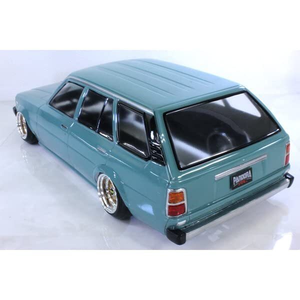 RC 1/10 Toyota Corolla Van KE70 Clear Body Set Unpainted