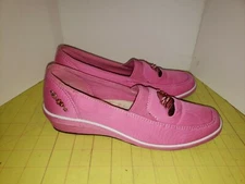 Keds Grasshopper Pink Red Hat Society shoes Womens Size 6.5W