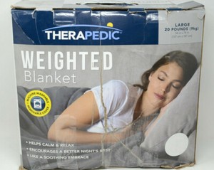 Well Being 3 Piece Weighted Blanket Set - Includes 20 LB ...