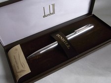 Dunhill Silver Plated Ballpoint Pen