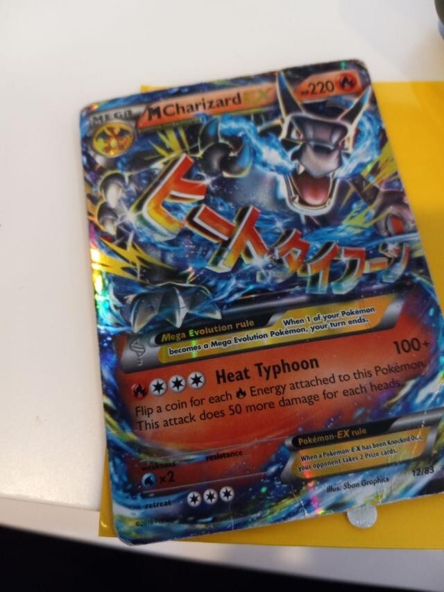 Pokémon TCG Mega-Charizard-EX Generations 12/83 Holo Holo Rare EX