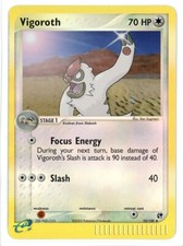 Vigoroth Reverse Holo 52/100 EX Sandstorm Pokemon Card on eBay