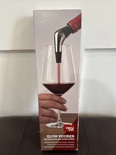 NEW in Box Vacu Vin Slow Wine Pourer For Delicate and Older Wines Stainless