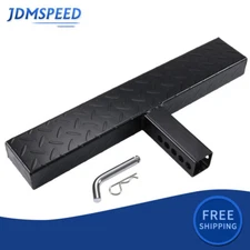 Hitch Climber Step Towing Bumper Guard For 2" Receivers Trucks Pickups L 23.6in