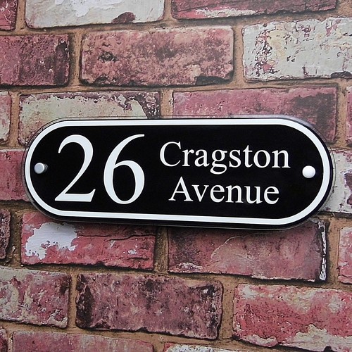 house name sign door numbers plaque - Picture 13 of 18