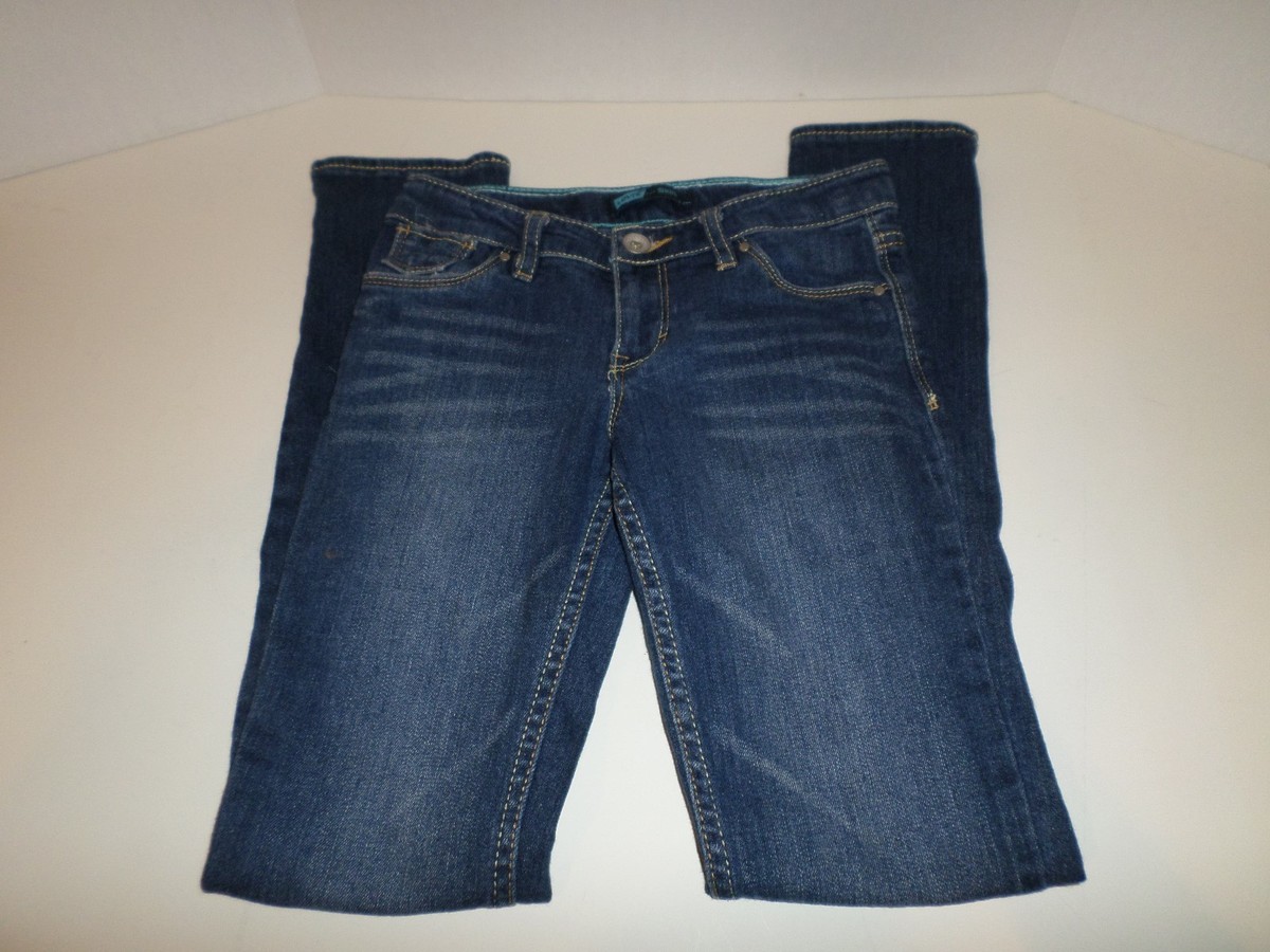  デニム Levi's Girl's Skinny Blue Jeans Size 12 Slim 28