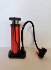 Bobilife Portable Mini Floor Bike Pump Compatible to Presta & Schrader valve Red