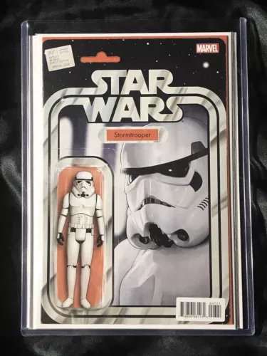 🔥Star Wars🔥#7 Stormtrooper Action Figure Variant J Tyler Christopher 2015 (2)
