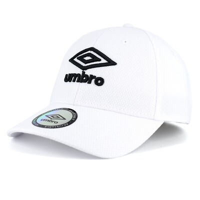 Umbro, 3D Honeycomb Cap Neu, white