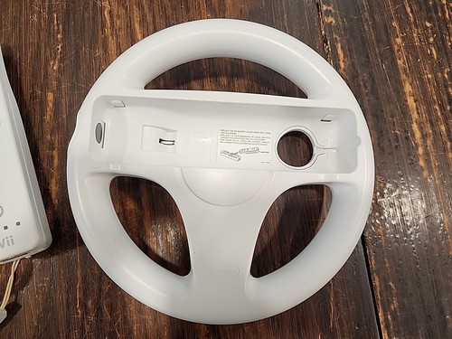 OEM Nintendo Wii Remote Controller RVL-003 & Steering Wheel RVL-024 Tested - Picture 4 of 7
