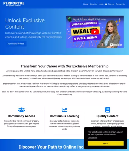 Turnkey Website Business for Sale - Start Your Own Membership Site, Fully Hosted