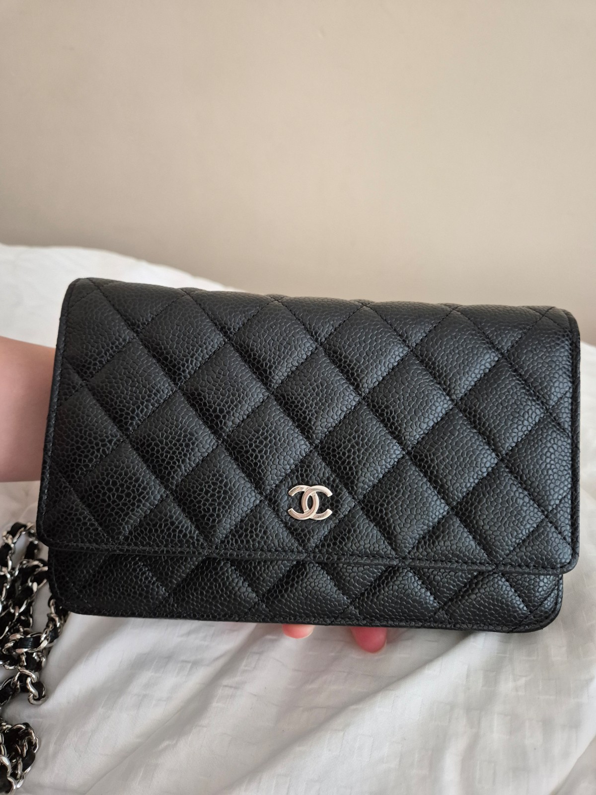 Chanel Wallet on Chain Purse Caviar Leather