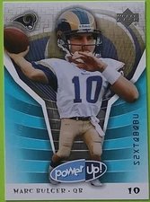 2004 Upper Deck (Power Up!) #90 Marc Bulger Football Card (St. Louis Rams)