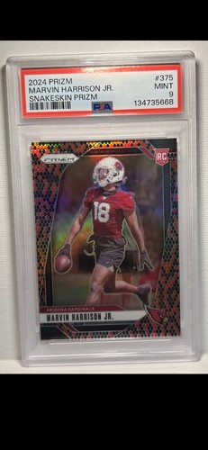 2024 Panini Prizm - Rookies Marvin Harrison Jr. #375 Snake Skin Prizm (RC)