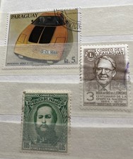 Briefmarken Paraguay Gestempelt Lot Mercedes 