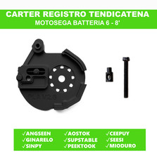 Carter Copertura Registro Tendicatena MotoSega Batteria Universale cinese