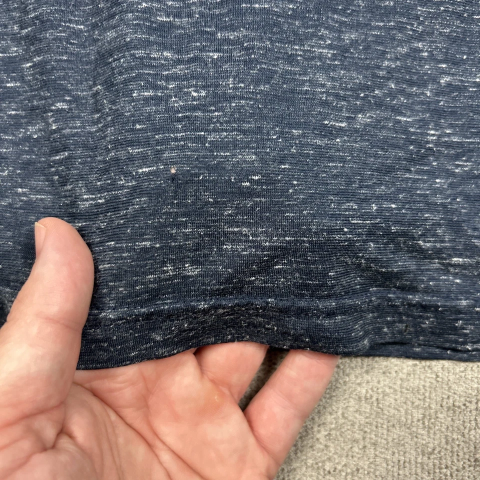 Camisa Smartwool Para Hombres XL Azul Merino Sport 150 Cáñamo Cuello en V Camiseta Rendimiento Foto 4 de 4