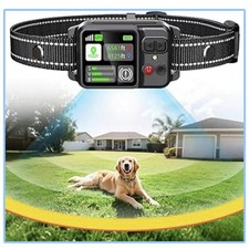 GPS Wireless Dog Fence, Electric Fence Collar for Dogs, Circular Contain Used