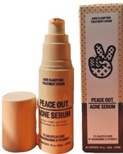 Peace Out Salicylic Acid Acne Treatment Serum 1 oz - 30 ml New In Box